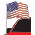 Cloth USA Automotive Antenna Pennant